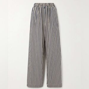 The Frankie Shop Mirca Cotton Strip Pants